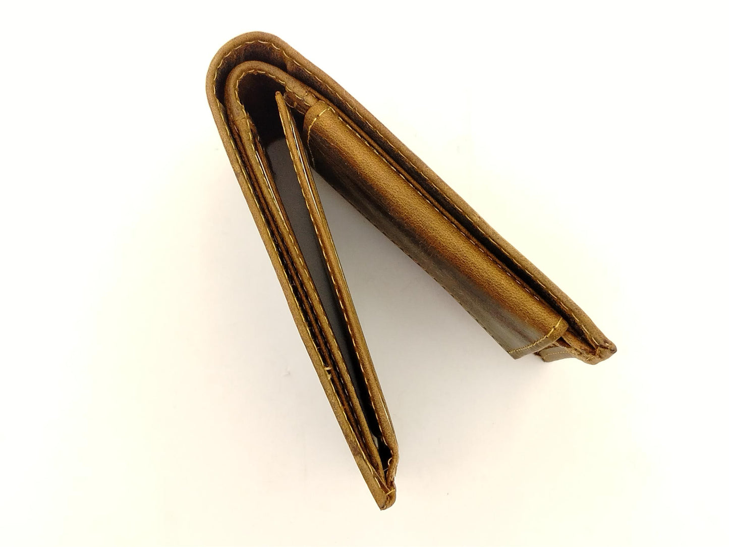 Vintage -Scheintasche small Leder