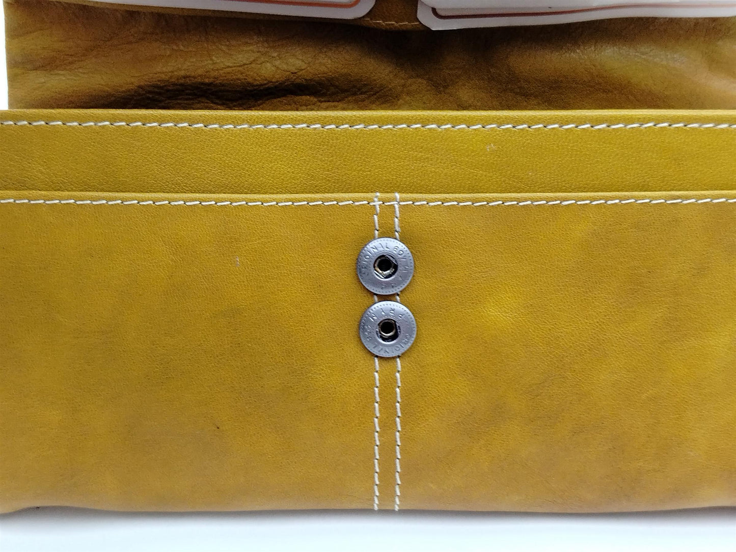 Greenburry Tumble Nappa gr. Damenbörse smoky yellow
