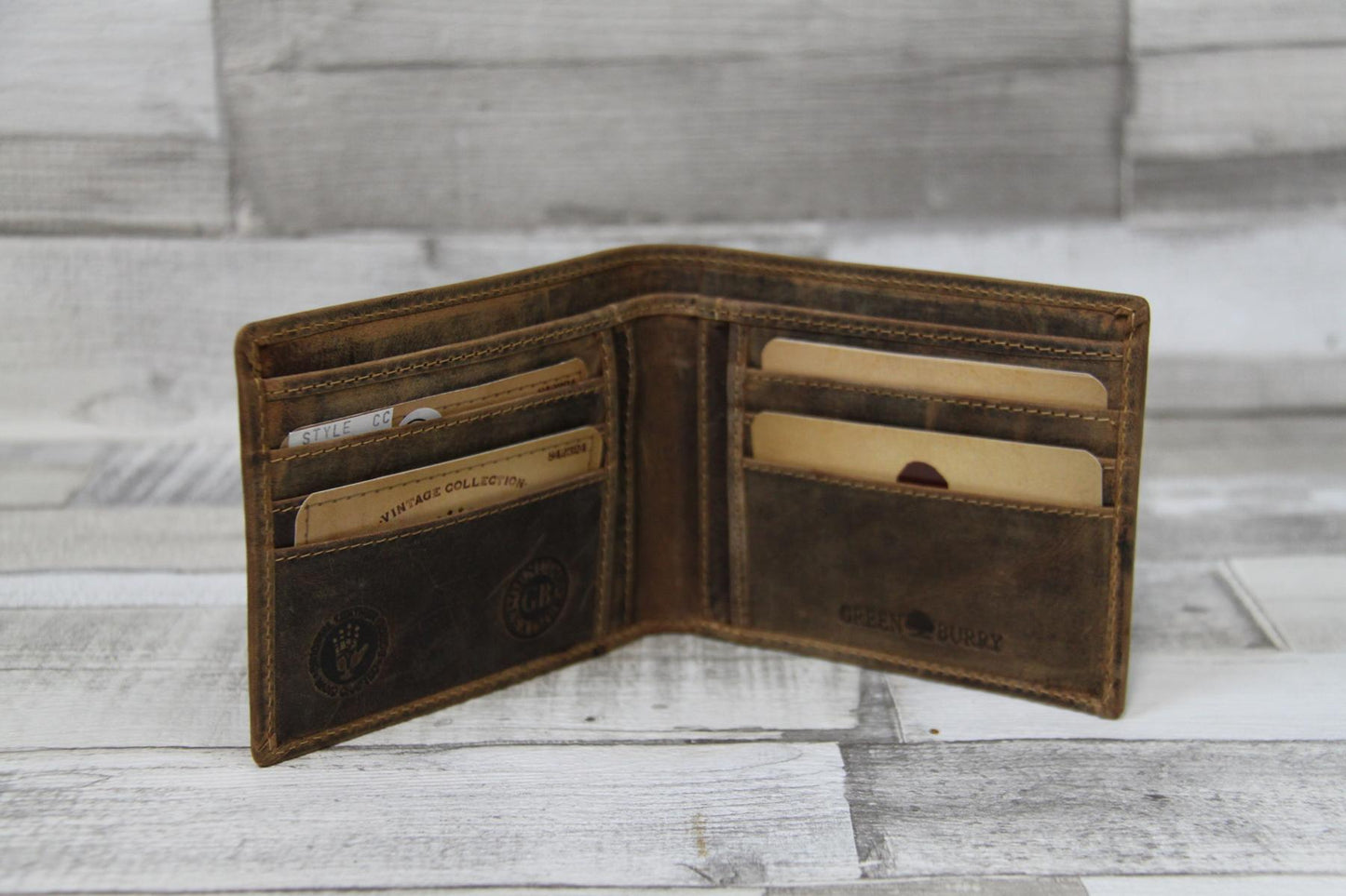 Greenburry Vintage Karten Scheintasche