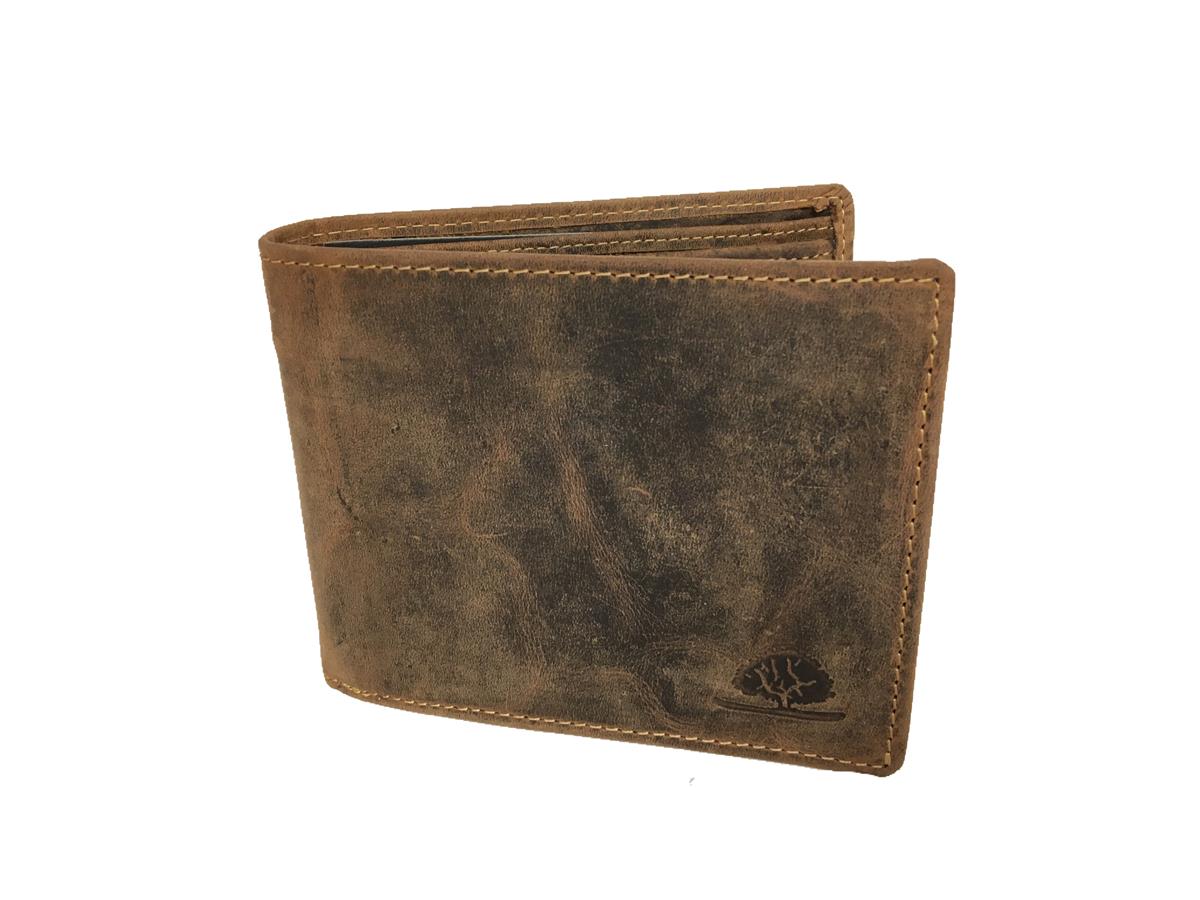 Greenburry Vintage Herrenbörse RFID-Safe aus Leder mit vielen Kartenfächern