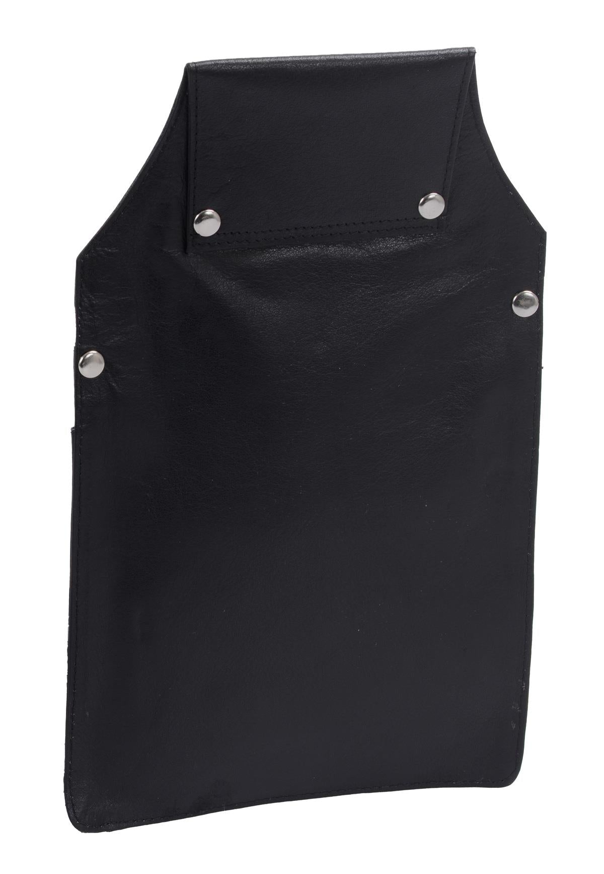 Leder Kellnertasche schwarz – kompaktes Holster 22 x 16 cm