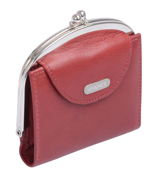Wortmann' Da-Knipsbörse,Avance, Kirschrot