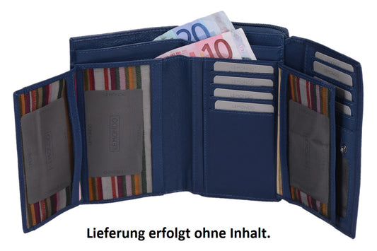 Wortmann' Damenlangbörse, LEMONDO d.blau