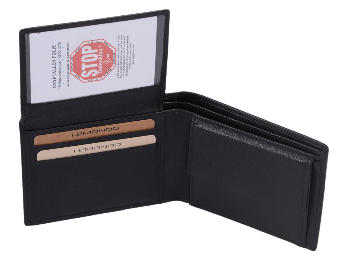 SN Minischeintasche LEMONDO, schwarz