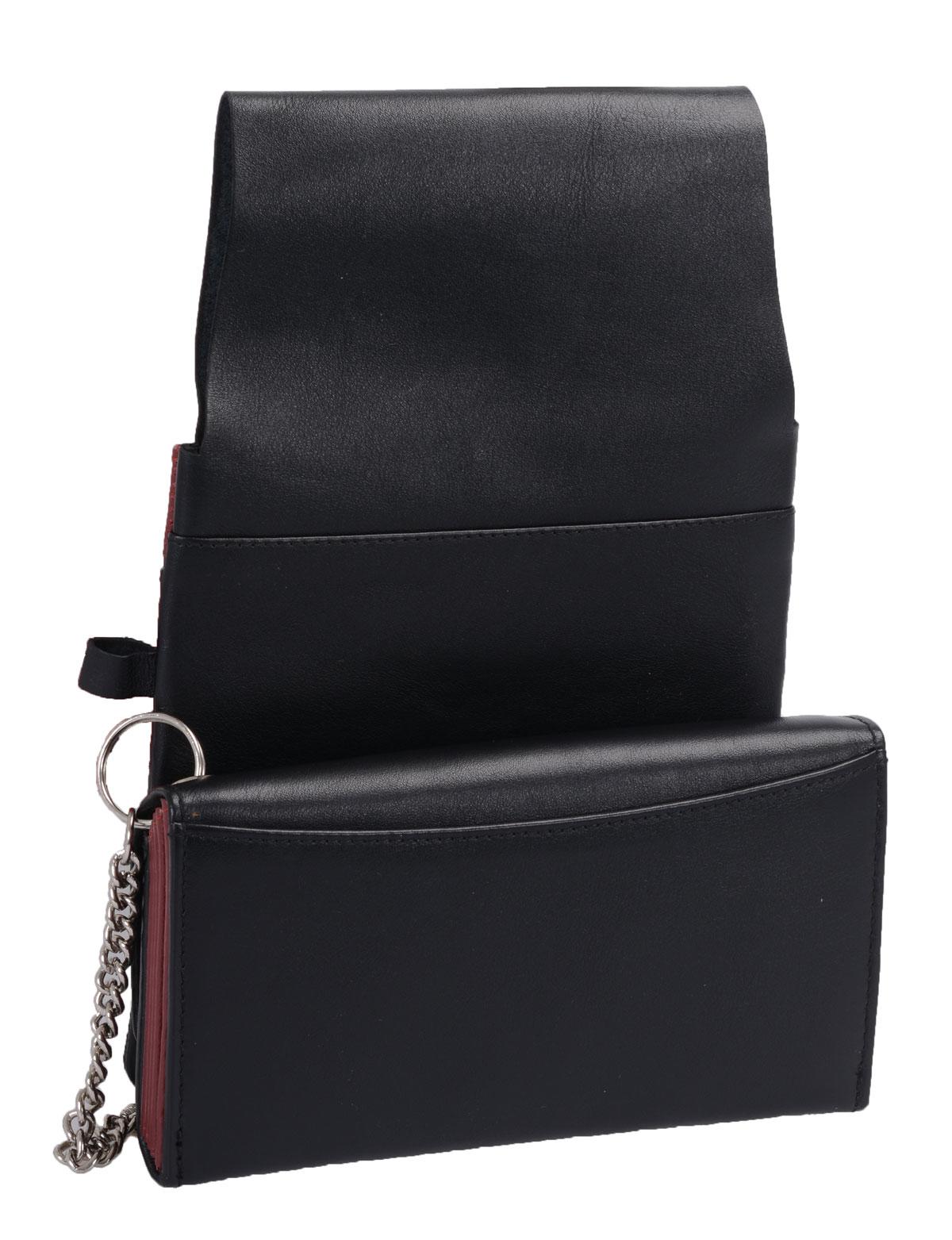 Kellnertasche Leder mit Holster und Kette