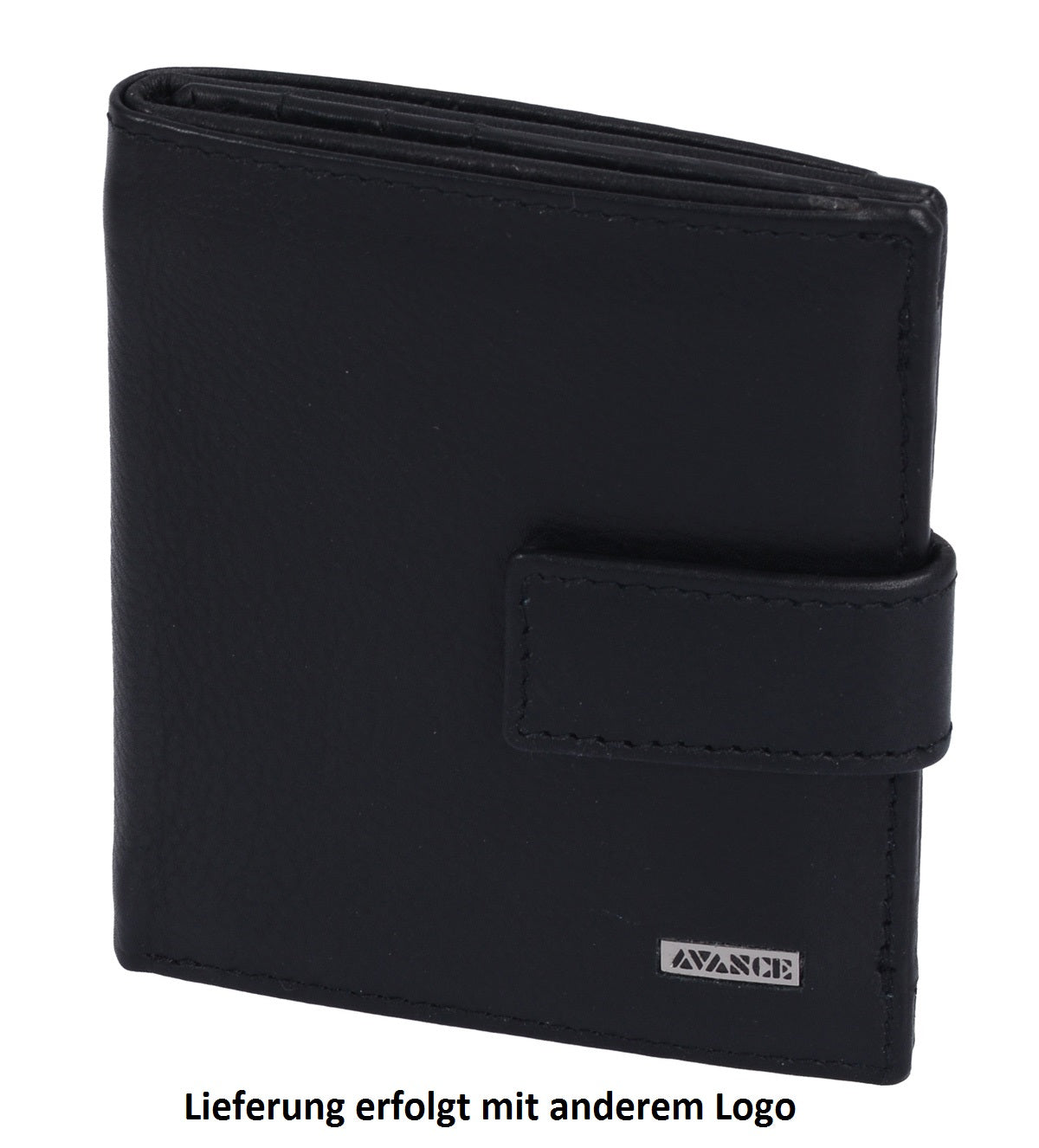 Wortmann' Scheckkartenhülle, Leder, schw