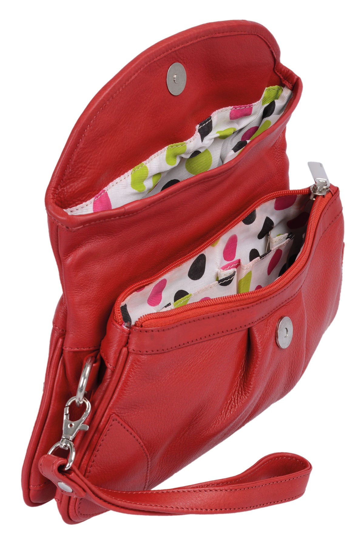 Clutch-Bag CILINIE, rot