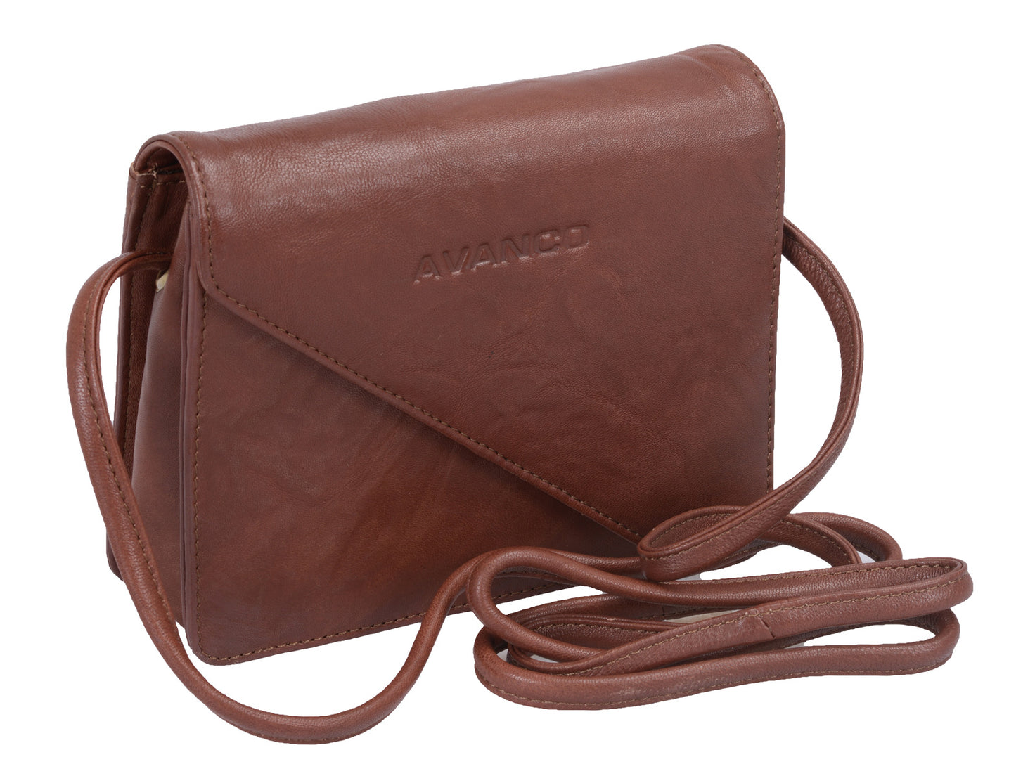Handtasche Leder weich Damentasche, braun