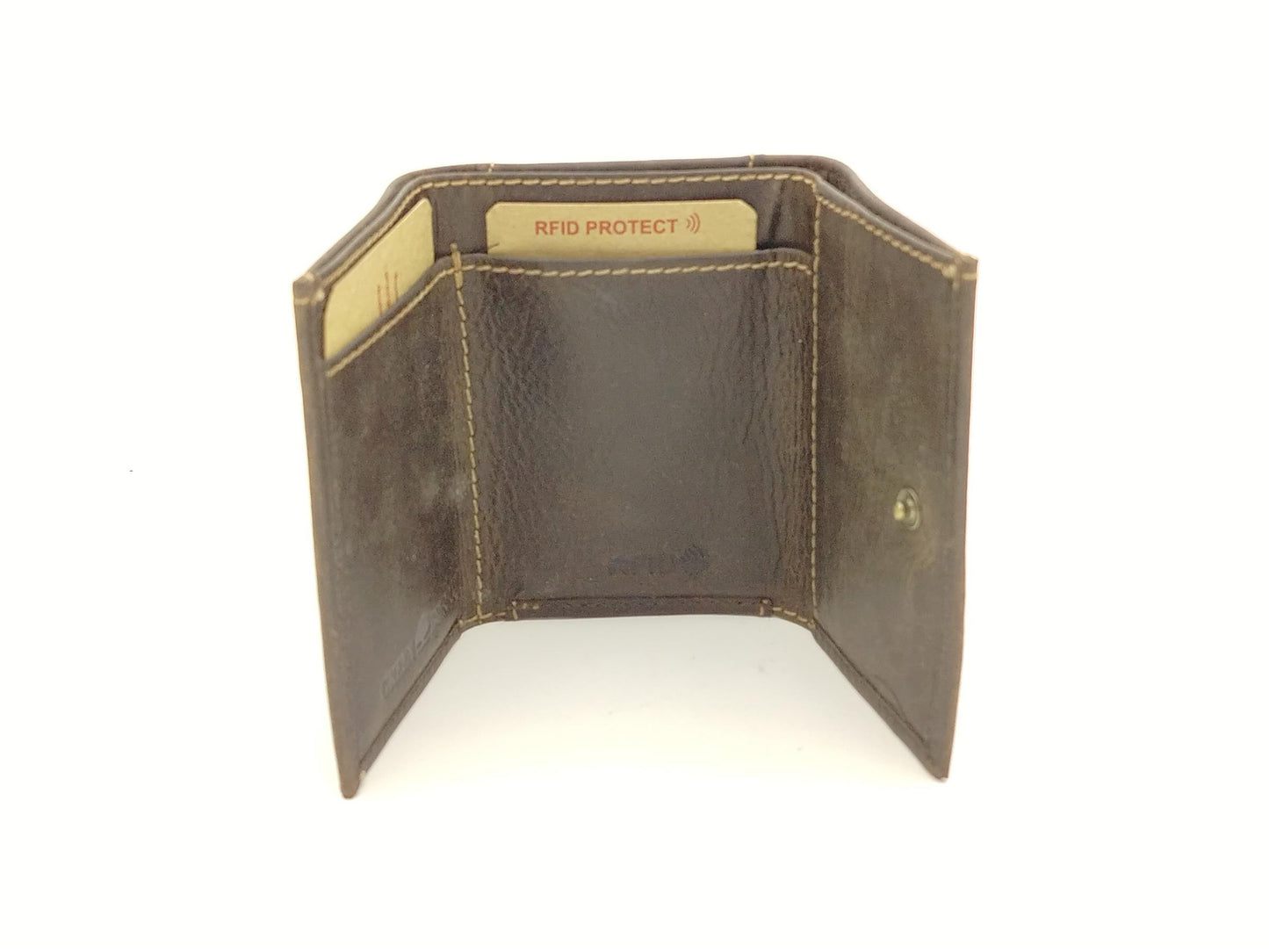 Tornado Minibörse RFID teak brown
