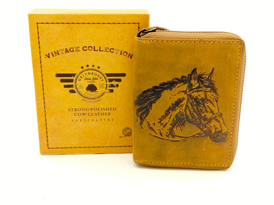 Vintage RV- Kombibörse Horse Leder