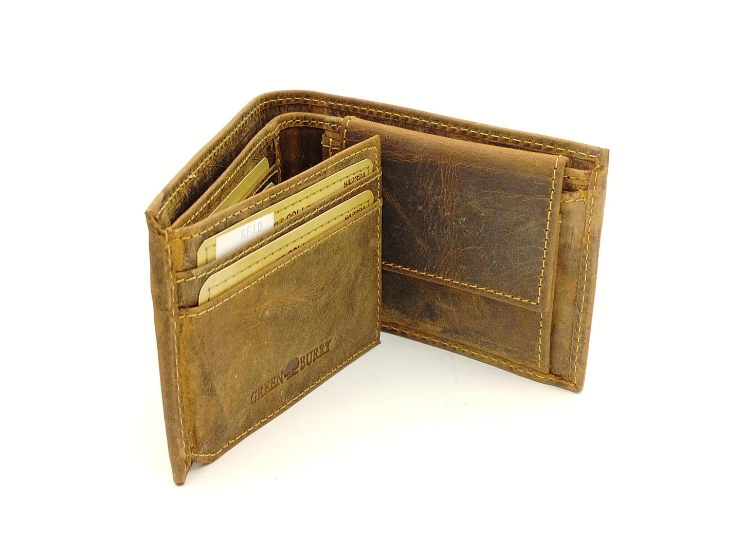Vintage -Scheintasche small Leder