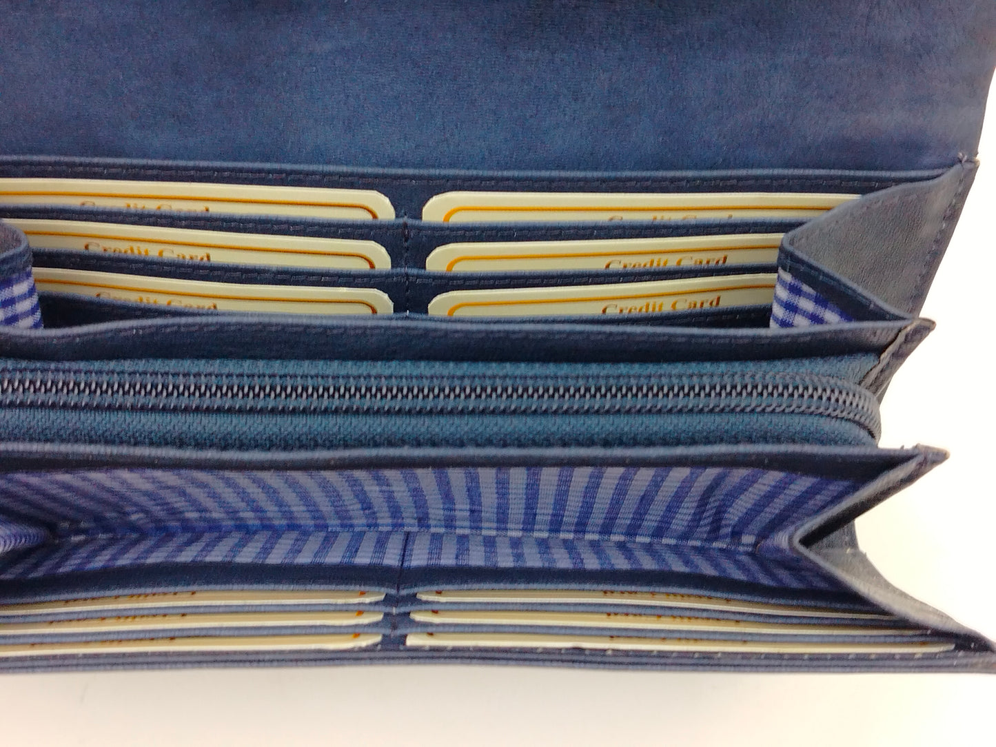 Greenburry Tumble Nappa gr. Damenbörse navy blue