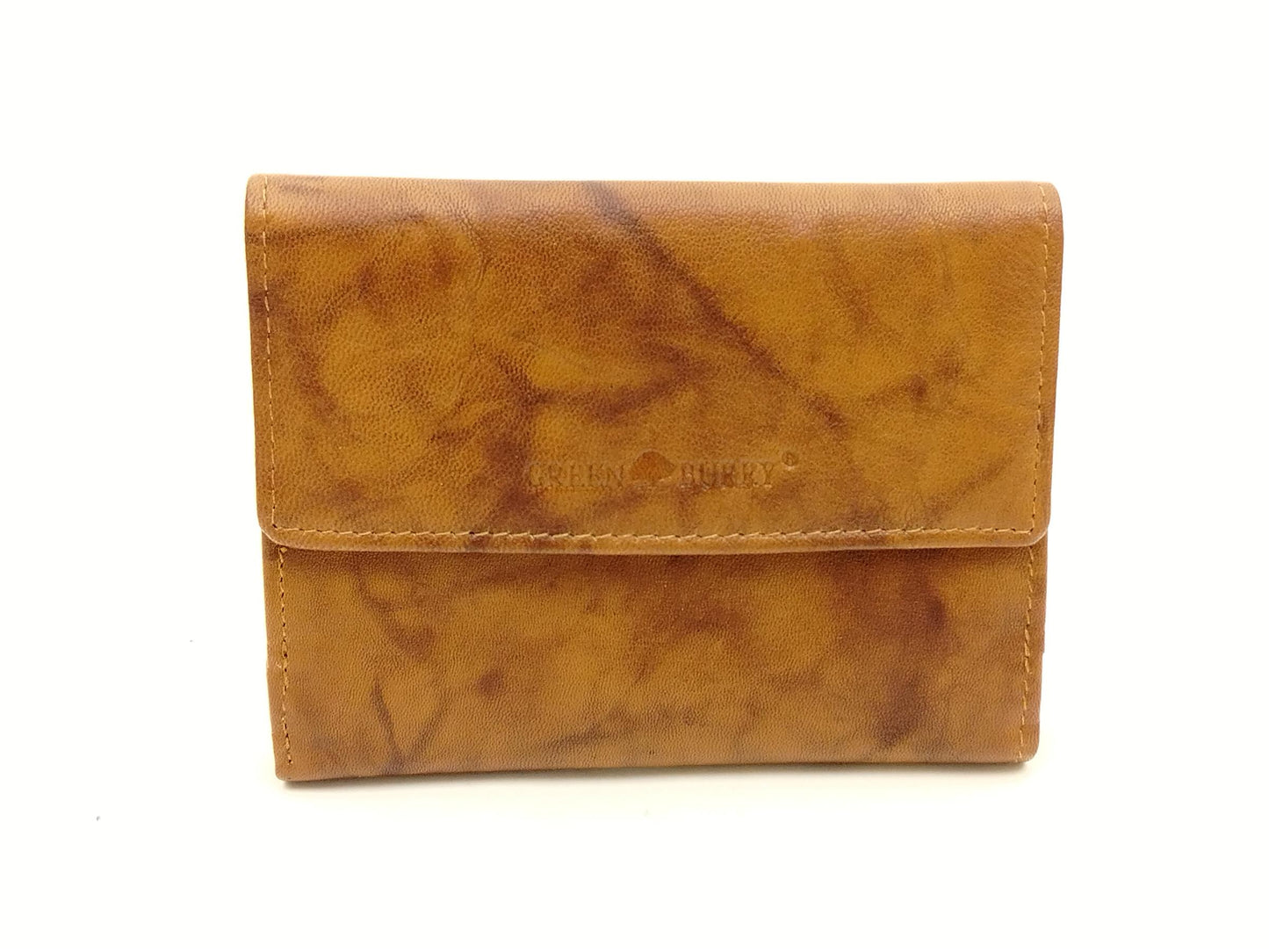 Greenburry Basic Riegel-Damenkombi RFID cognac