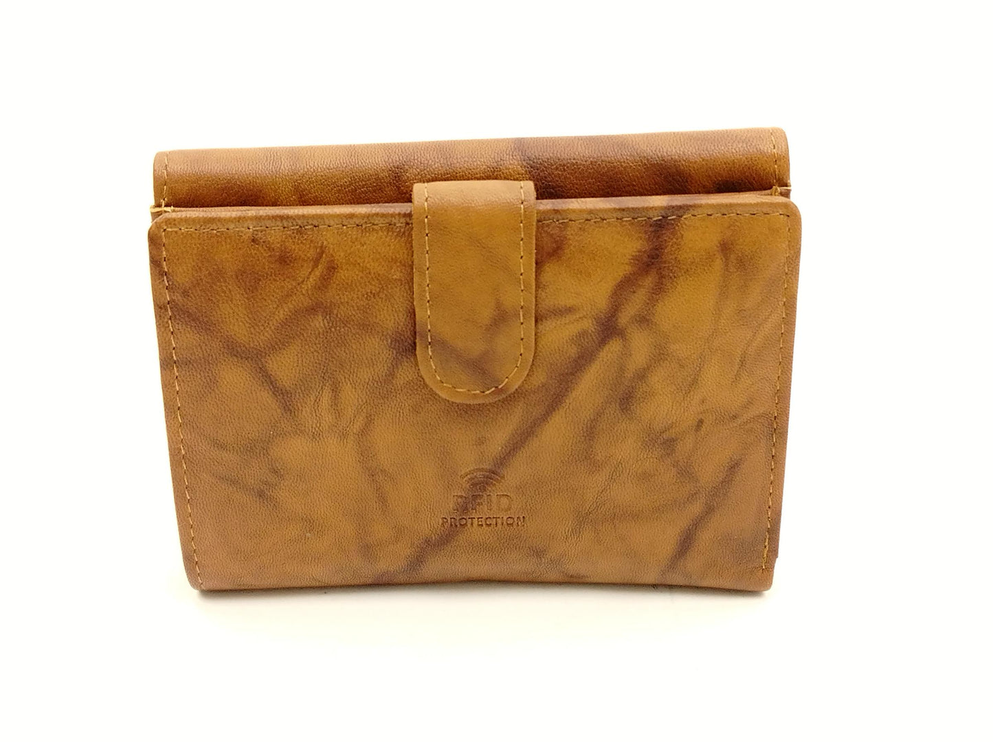 Greenburry Basic Riegel-Damenkombi RFID cognac