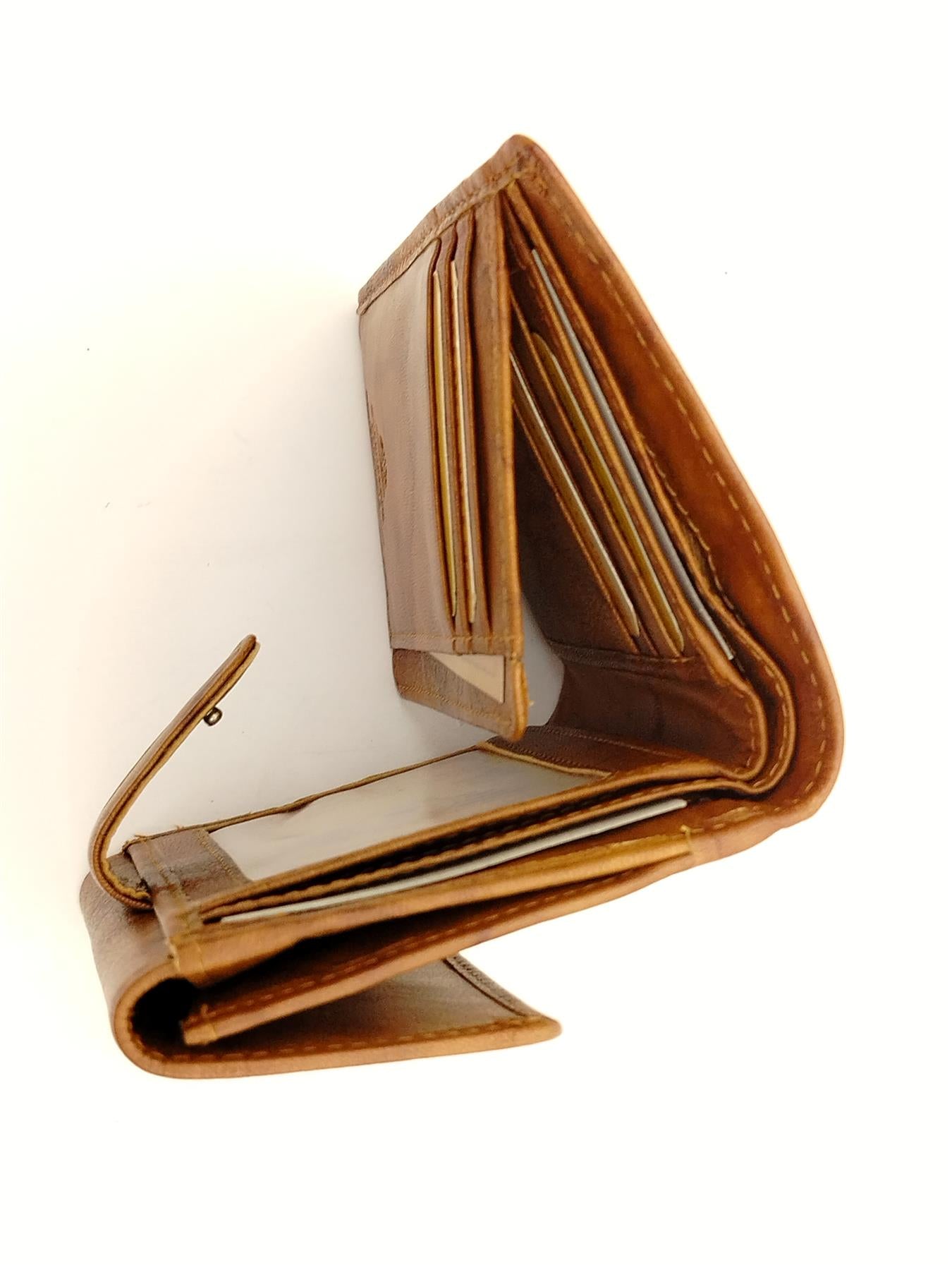 Greenburry Basic Riegel-Damenkombi RFID cognac