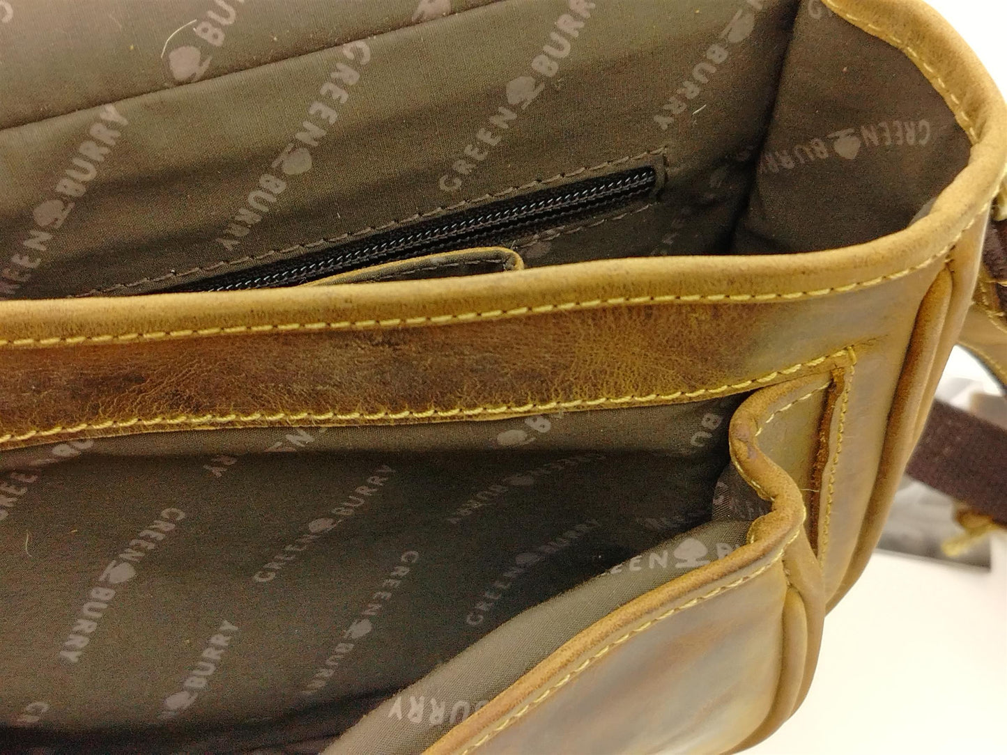 Umhängetasche Fettleder Vintage – Ledertasche für Damen & Herren