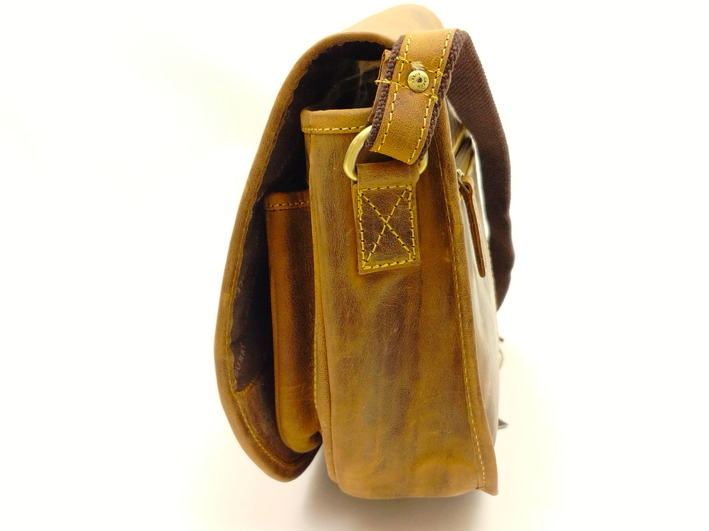 Umhängetasche Fettleder Vintage – Ledertasche für Damen & Herren