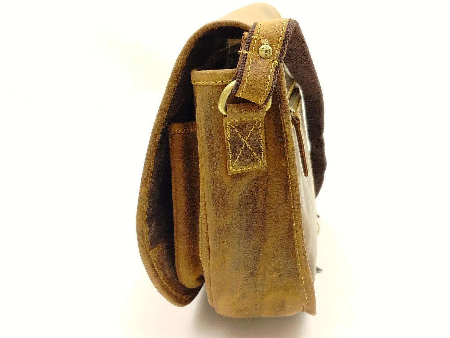 Umhängetasche Fettleder Vintage – Ledertasche für Damen & Herren