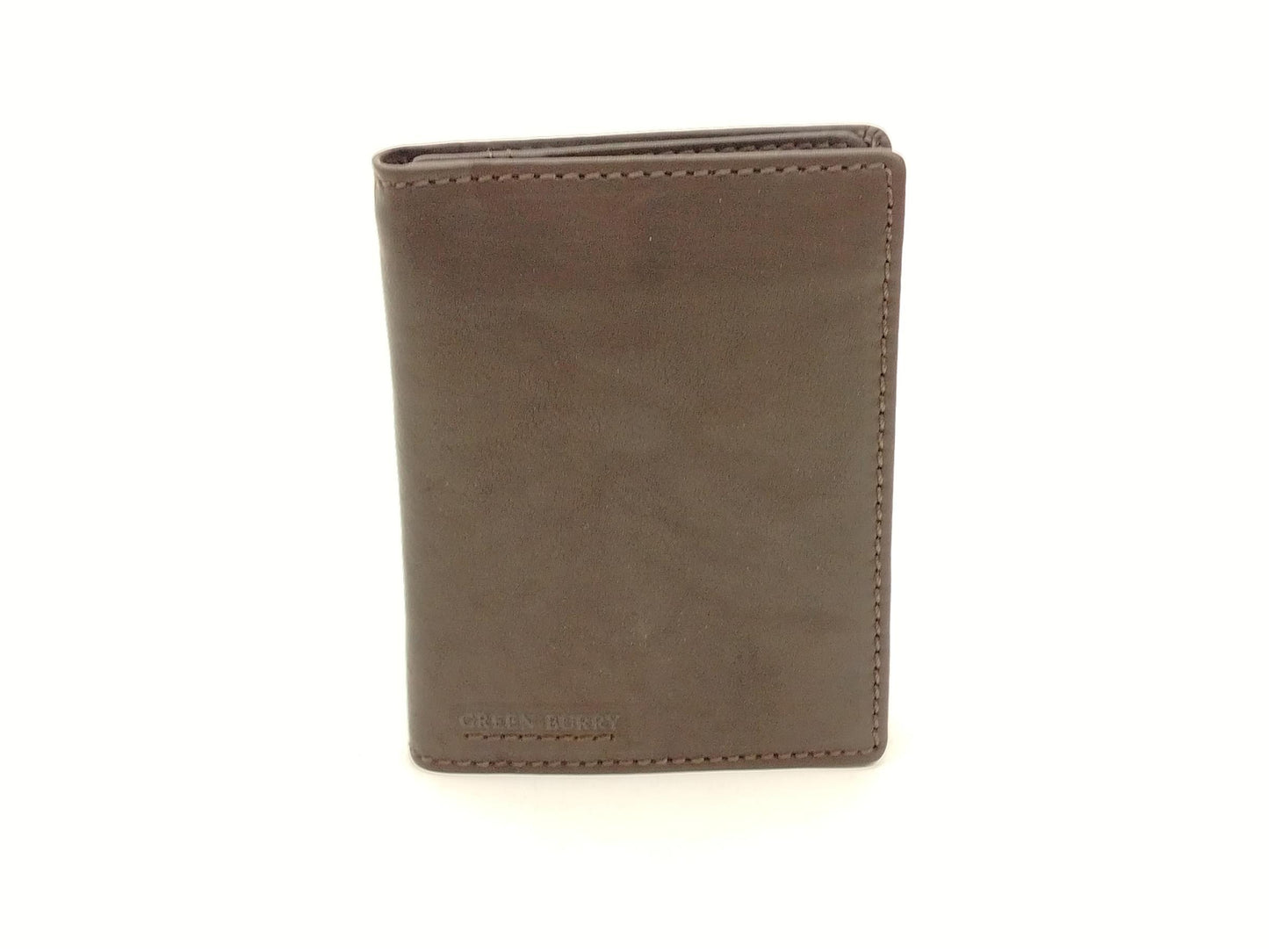 Greenburry Oily Tumbled Ausweismappe tobacco