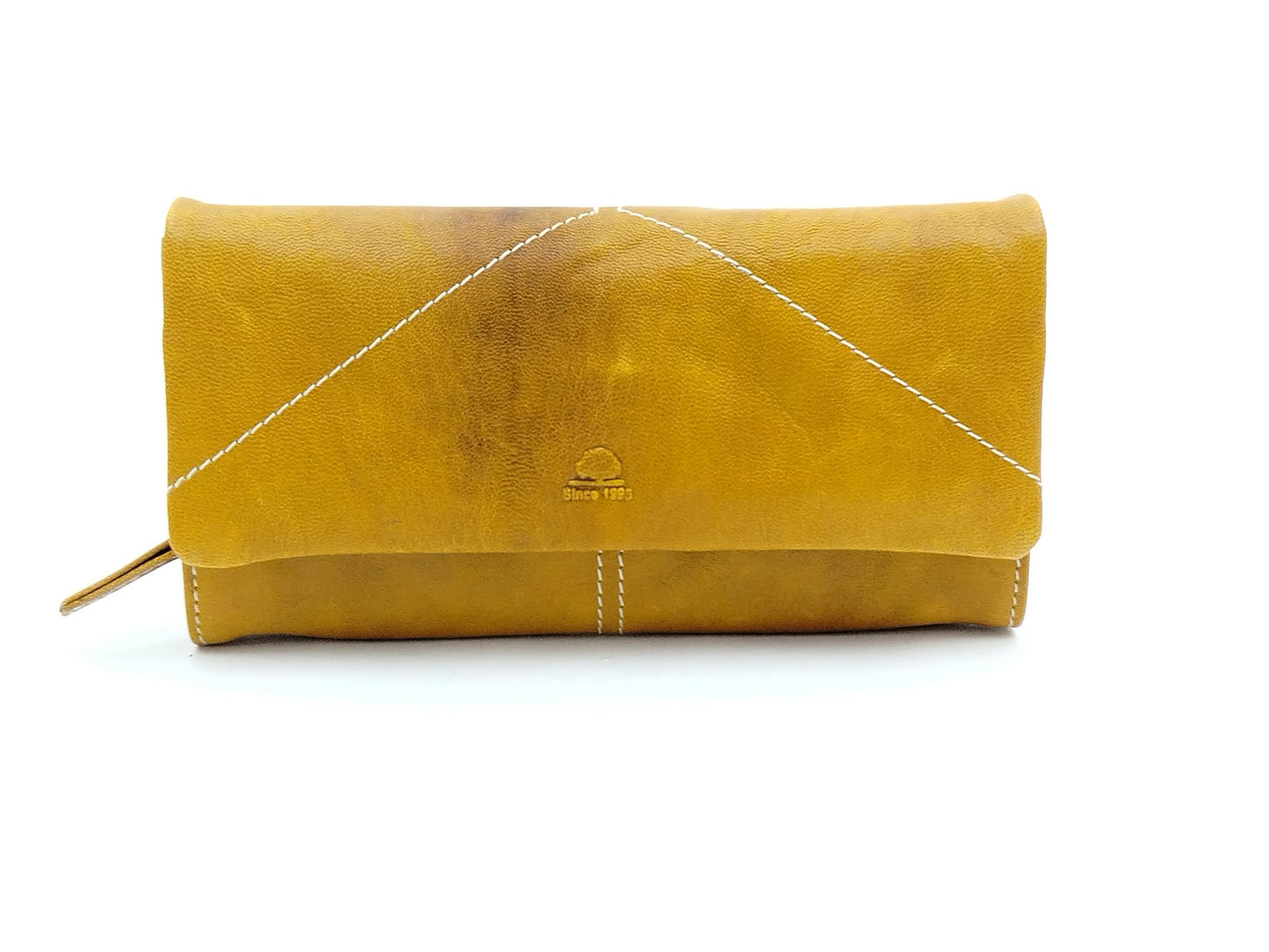 Greenburry Tumble Nappa gr. Damenbörse smoky yellow