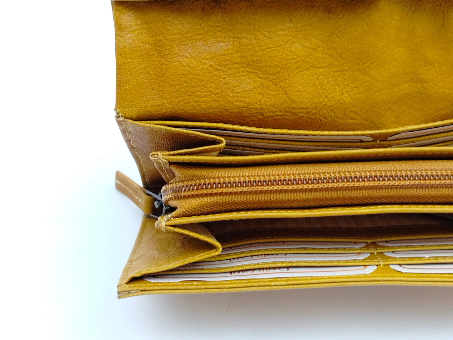 Greenburry Tumble Nappa gr. Damenbörse smoky yellow