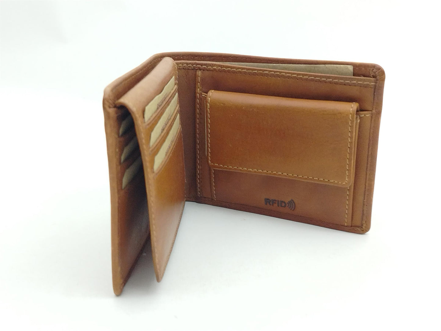 Tornado Herren-Scheintasche 2.tlg. RFID peanut brown
