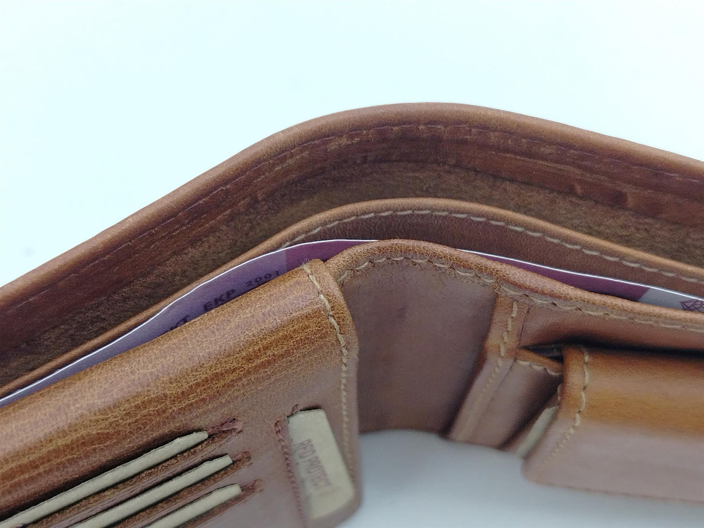 Tornado Herren-Scheintasche 2.tlg. RFID peanut brown
