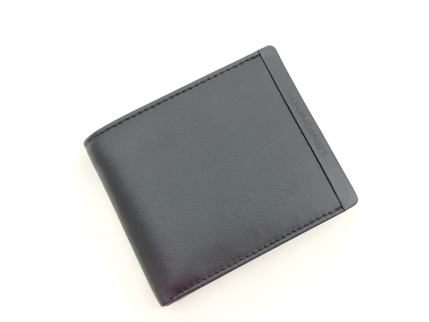 Lemondo Herrenbörse Leder schwarz mit RFID Schutz