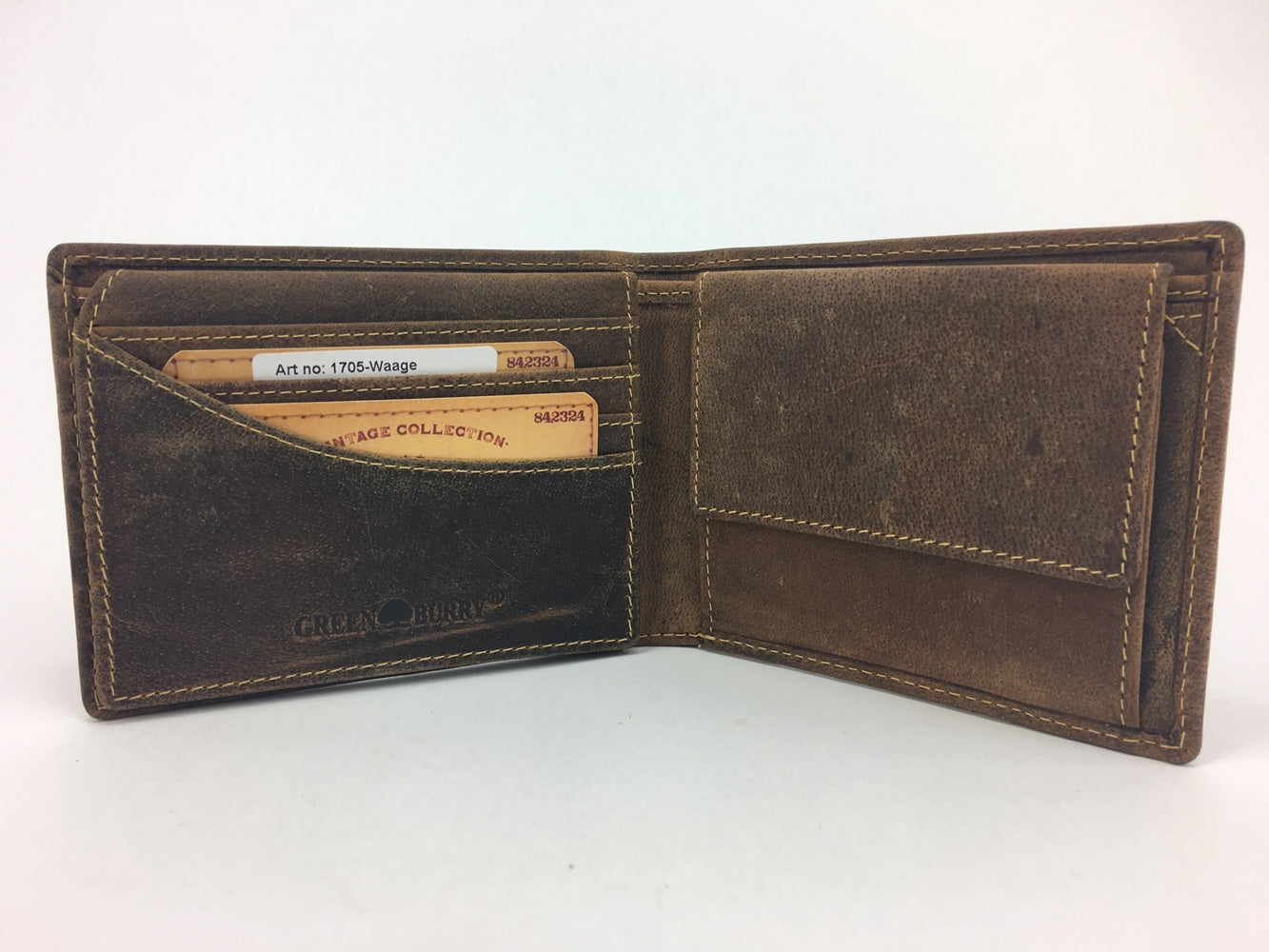 Waage Sternzeichen Lederbörse Brieftasche braun Lederbörse Sternzeichenbörse