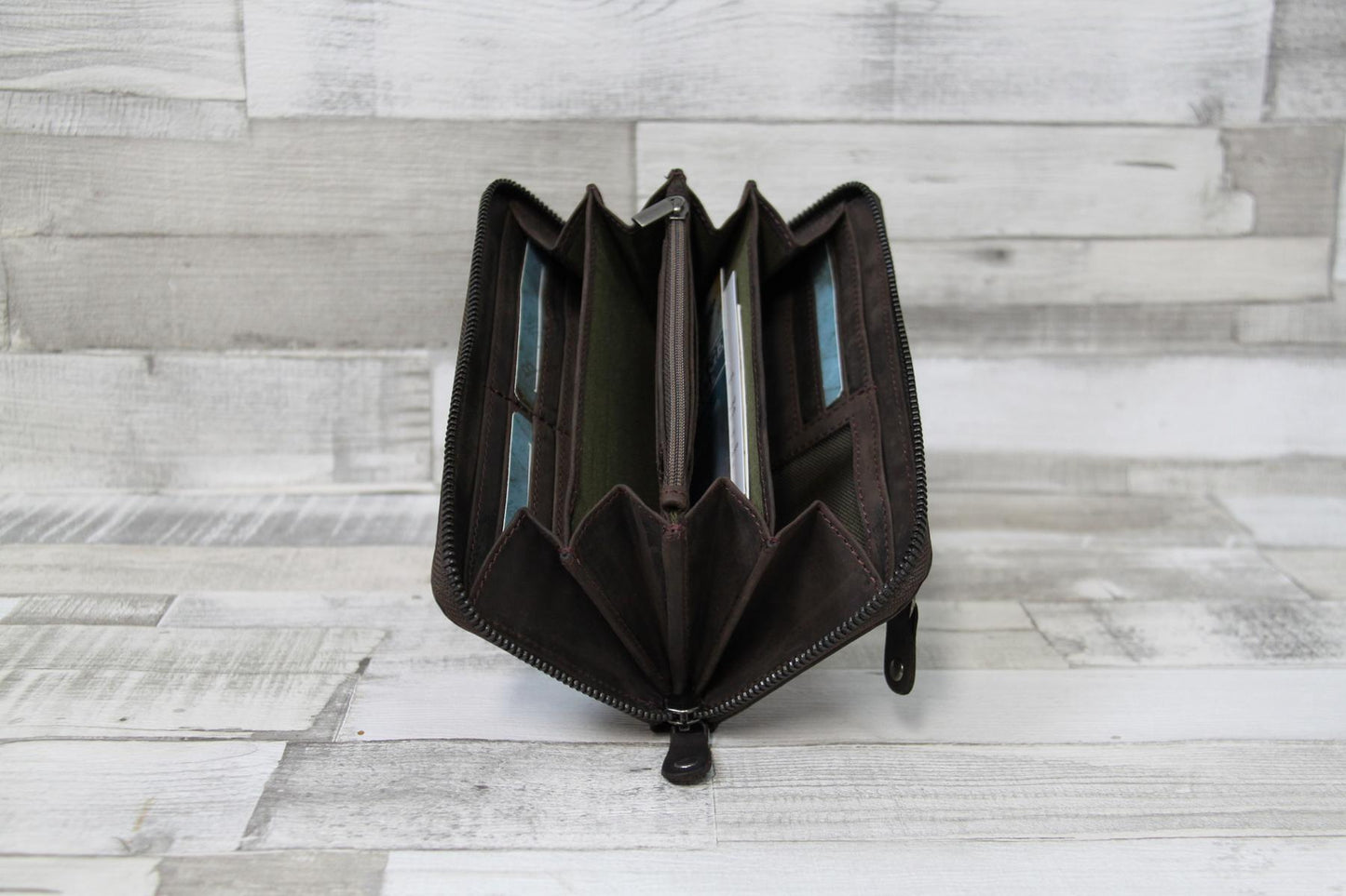 Greenburry Vintage Revival RV-Damenbörse lang tobacco