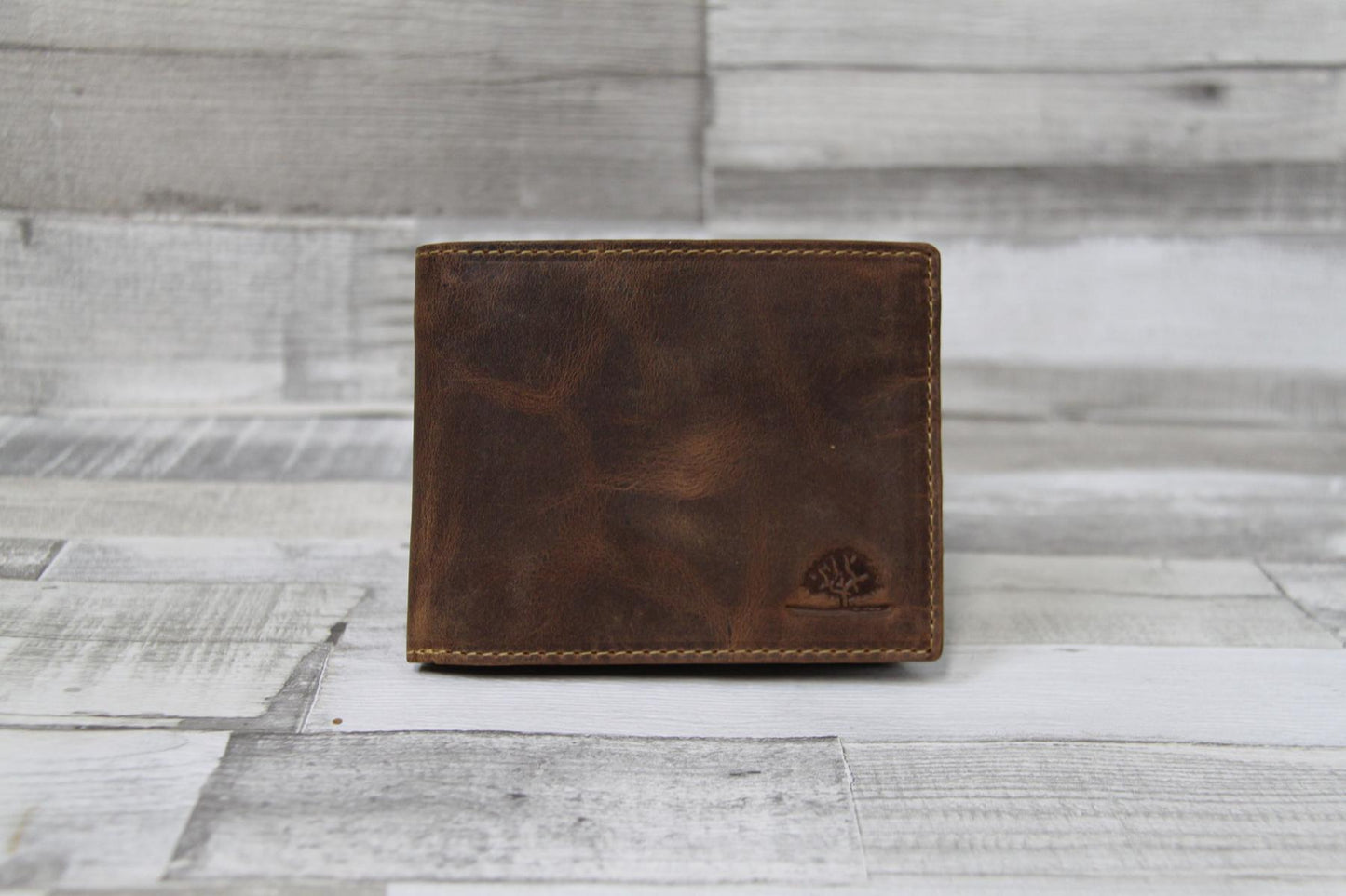 Greenburry Vintage RFID Scheintasche flach brown