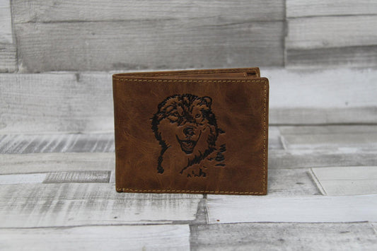 Greenburry Vintage Scheintasche 2tlg. Wolf-Motiv