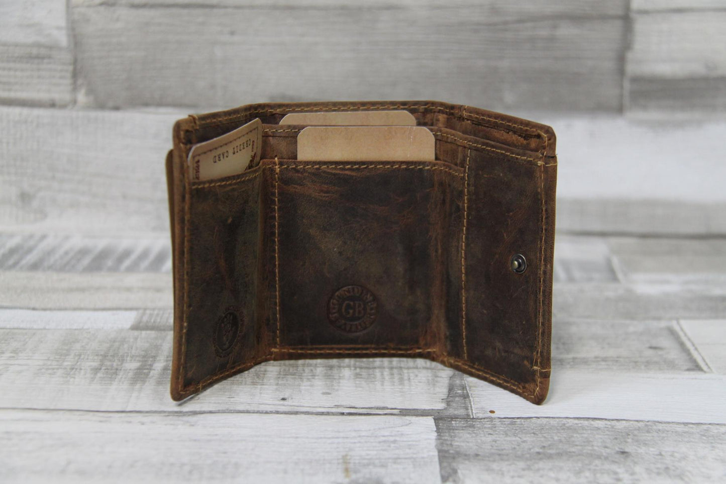 Greenburry Vintage Minibörse 6 Kartenfächer