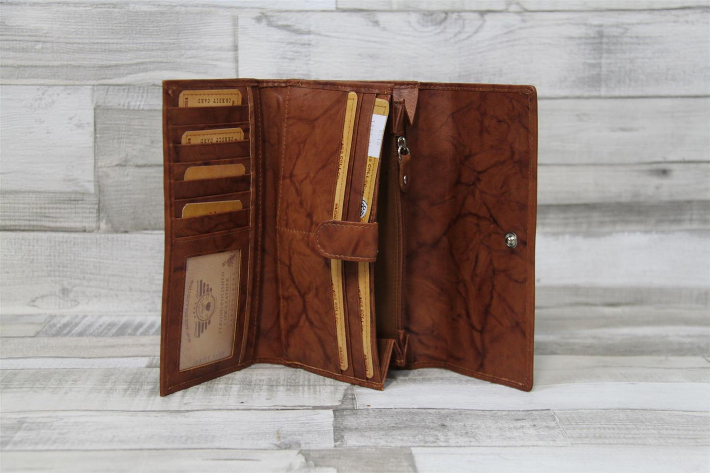 Greenburry Basic Damenkombi RFID cognac