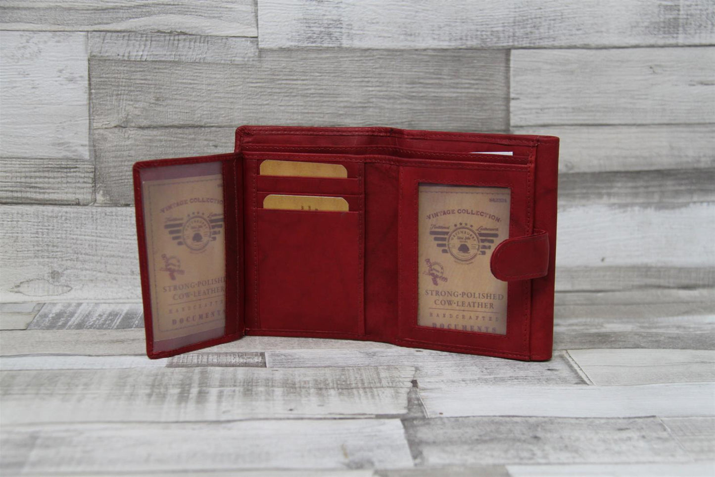 Greenburry Basic Riegel-Damenkombi RFID red