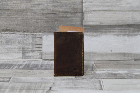 Vintage RFID Kartenhülle Leder
