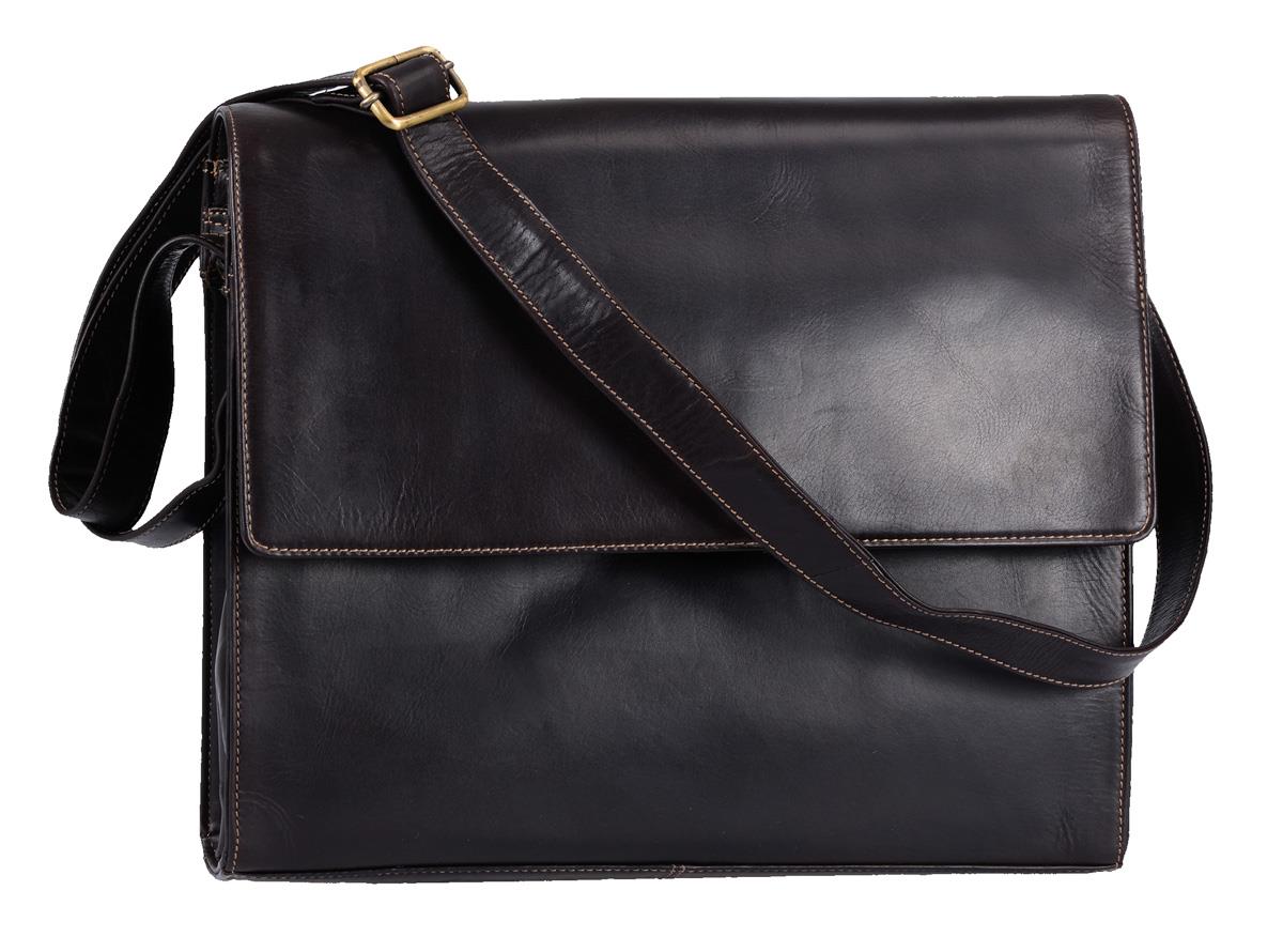Wortmann' Da-Shopper groß, Leitz-Ordnergröße mit Klappe, Hunter Fettleder d.braun