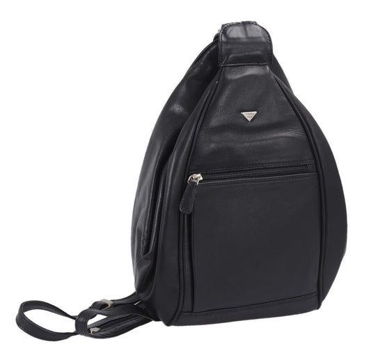 Wortmann' Rucksack Luana, schw., LEDER