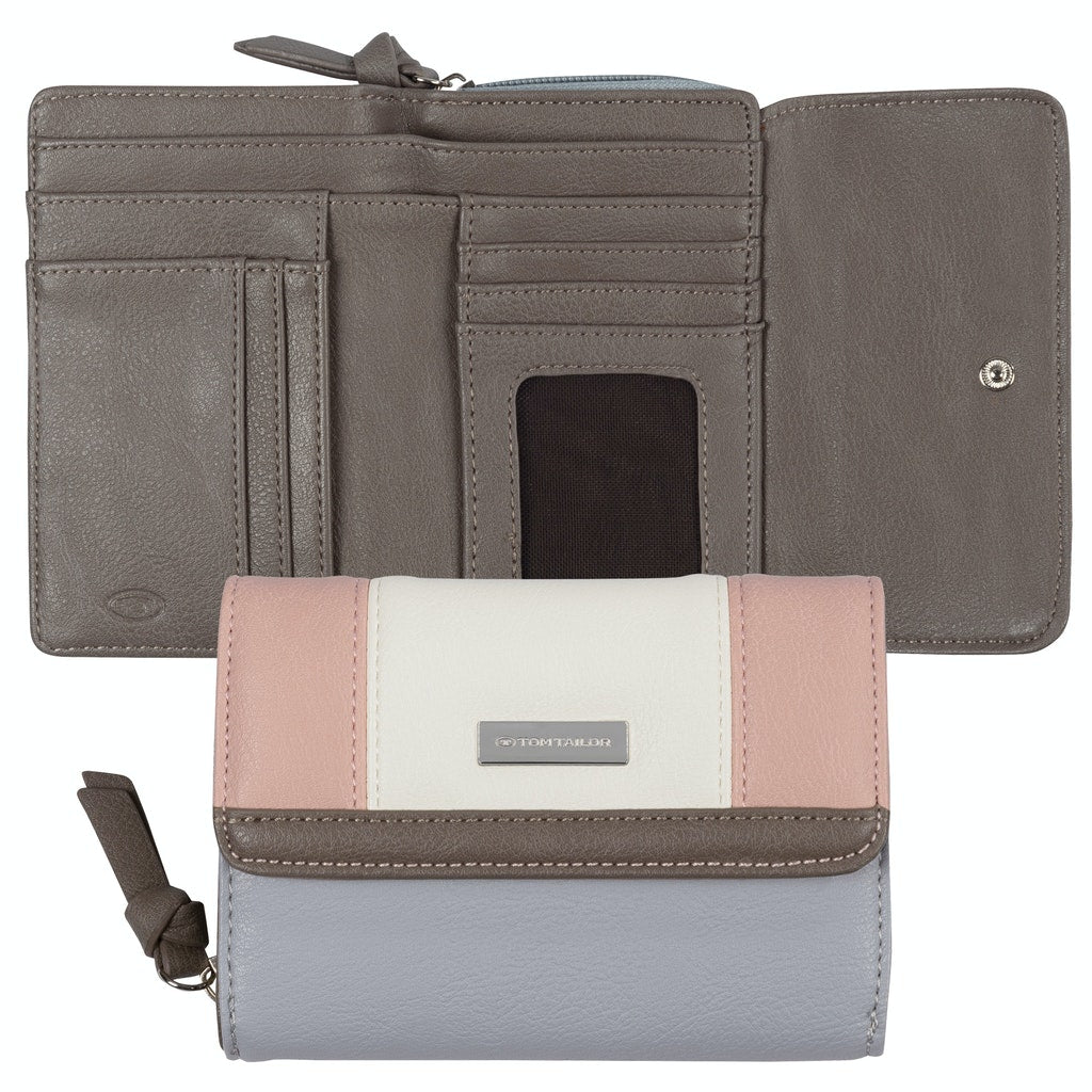 Tom Tailor Damenbörse Geldbörse  mixed rose juna